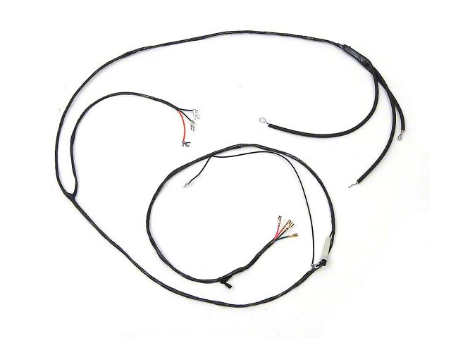 Chevy Factory Overdrive Wiring Harness, With Small Block, 1956