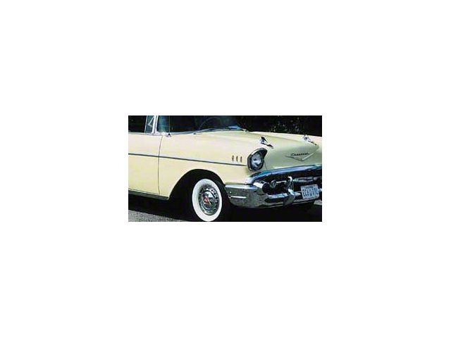Replacement Fender with Molding Holes; Front Passenger Side (1957 150, 210, Bel Air, Nomad)