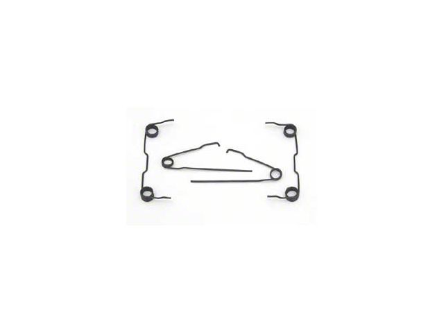 Chevy Flipper Spring Set, 2-Door Hardtop, 1956-1957