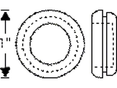 Chevy Floor Grommet, 3/4, 1949-1954