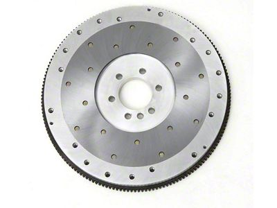 Chevy Flywheel, Manual Transmission, For Internally Balanced Engines, Aluminum, 1955-1957