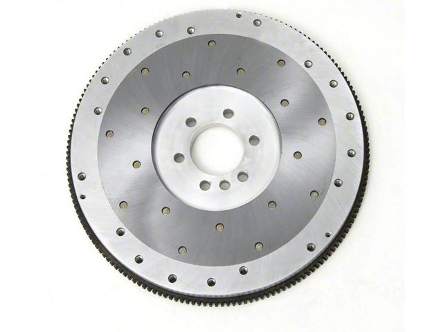 Chevy Flywheel, Manual Transmission, For Internally Balanced Engines, Aluminum, 1955-1957