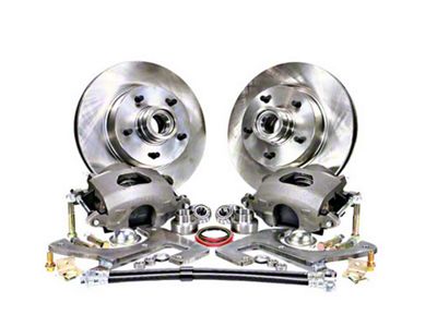 Chevy Front Disc Brake Conversion Kit For Stock Spindles, Manual & Auto, 1949-1954