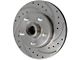 Frt Disc Brake Rotor,Drilled/Slotted,Drop Spindle,Rt,55-57