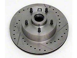 OPR Chevy Front Disc Brake Rotor, Drilled, Slotted & Vented, Right, 1955-1957