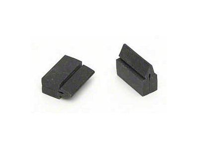 Chevy Front Door Bumpers, 4-Door Hardtop, 1956-1957