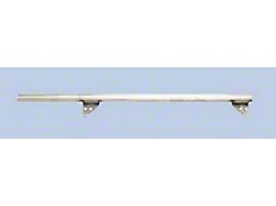 Chevy Front Door Glass Setting Channel, Left, 4-Door Sedan & Wagon, 1955-1957