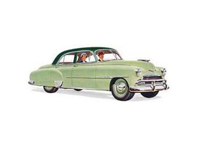 Chevy Front Door Glass, Styleline 4-Door Sedan, 1949-1952