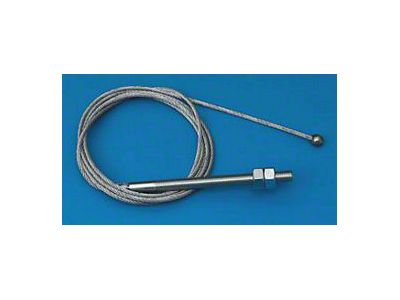 Chevy Front Emergency, Parking Brake Cable, 1955-1957