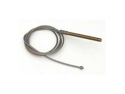 Chevy Front Emergency, Parking Brake Cable, Convertible, 1955-1957 (Bel Air Convertible)