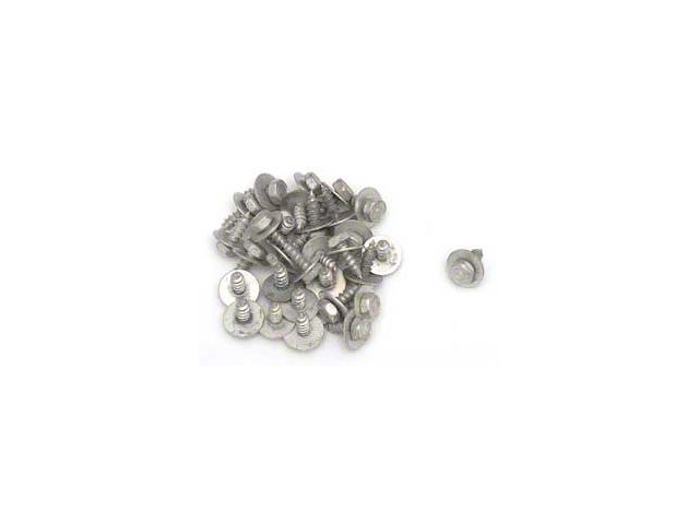 Chevy Front End Sheet Metal Screws, Cadmium Plated, 1/4, 1955-1957
