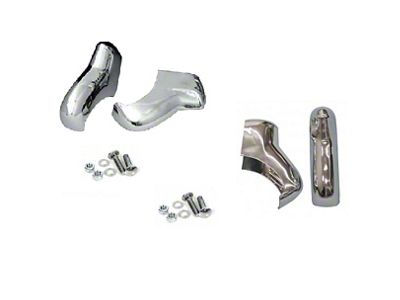 Chevy Front & Rear Bumper Guard Kit, 1955
