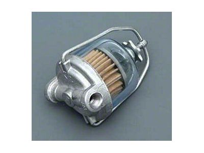 Glass Bowl Fuel Filter Assembly (58-64 Biscayne, Brookwood, Del Ray, Impala, Kingswood, Parkwood, Sedan Delivery, Yeoman)
