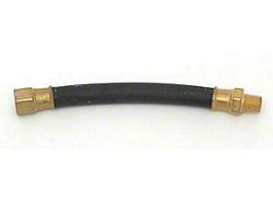 Gas Line Hose; 3/8-Inch Fitting (56-57 V8 150, 210, Bel Air, Nomad)