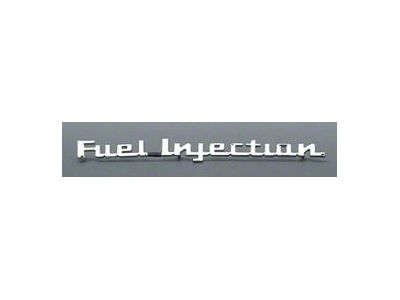Chevy Fuel Injection Script Emblem, Show Quality, 1957