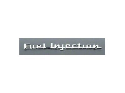 Chevy Fuel Injection Script Emblem, Show Quality, 1957