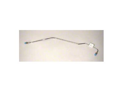 Chevy Fuel Line, Pump To Carburetor, Stainless Steel, 4-Barrel, 1955, 2-Barrel, 1955-1956