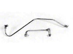 Chevy Fuel Lines, For Cars With 2 x 4-Barrel Carburetors, Stainless Steel, 1957