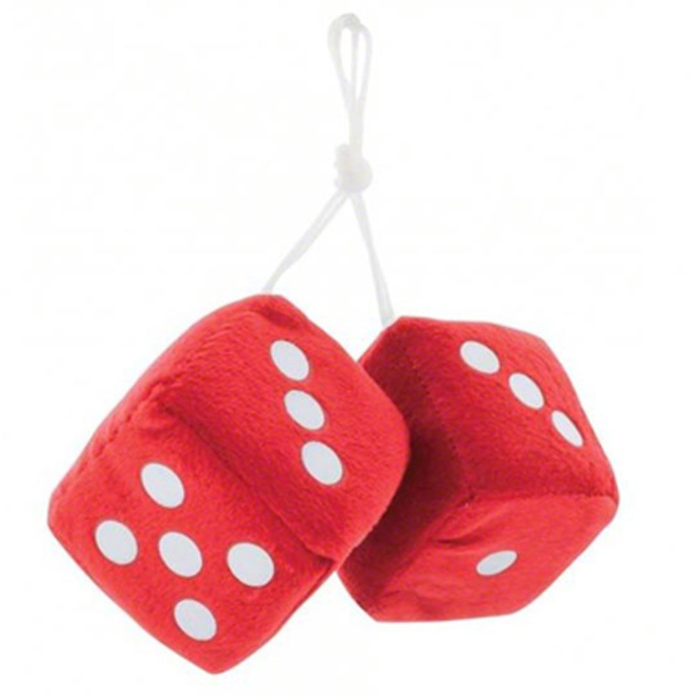 格安SALEスタート！ Ecklers Fuzzy Dice,Red その他