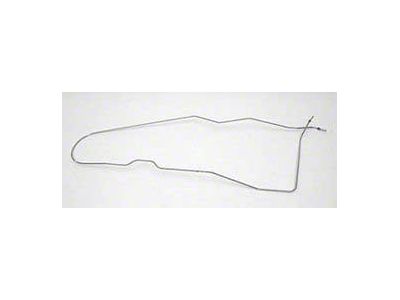 Chevy Gas Tank To Fuel Pump Line, 5/16, V8 2-Barrel Carburetor, Except Convertible, 1955-1957