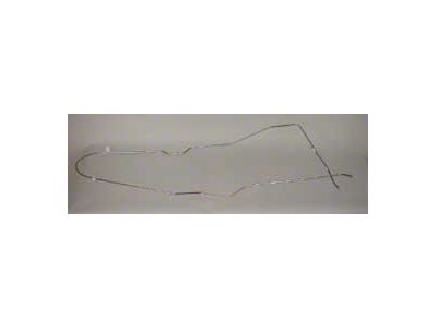 Chevy Gas Tank To Fuel Pump 5/16 Fuel Line, Stainless Steel, 6-Cylinder, 1955-1957