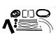 Chevy Glass Installation Kit, 2-Door Hardtop, Bel Air, 1955-1957 (Bel Air Sports Coupe)