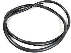 Rear Glass Rubbr,w/o Chrome,Styleline Spec 2&4-Door Sd,49-52