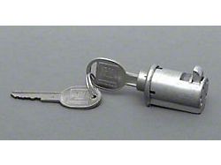 Chevy Glove Box Lock Set, With Late Style Keys, 1955-1957