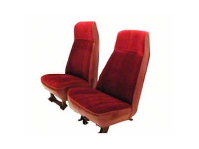 Chevy & GMC Blazer/Jimmy Seat Cover, Front Bucket, High Back, Vinyl, 1973-1987