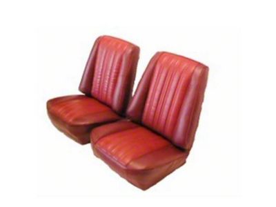 Chevy & GMC Blazer/Jimmy Seat Cover, Front Bucket, Low Back, Rear Bench, Vinyl, 1973-1987