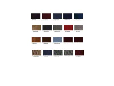 Chevy & GMC Crew Cab Inserts, Door Panel, Perforated Vinyl,1988-1991 (Crew Cab)