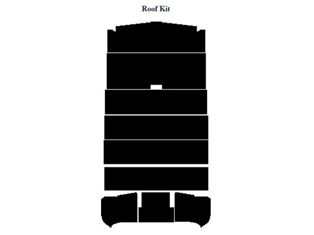 Chevy & GMC Suburban Insulation, Quiet Ride, Roof Kit, 1947-1953 (Suburban)