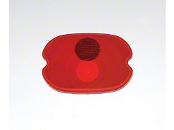 Chevy & GMC Suburban Or Panel Taillight Lens, 1947-1956