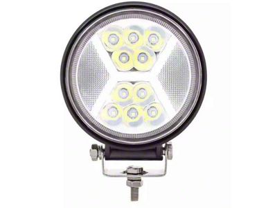 Chevy-GMC Truck 4.5 inch 24 High Power LED Work Light With X Light Guide, White