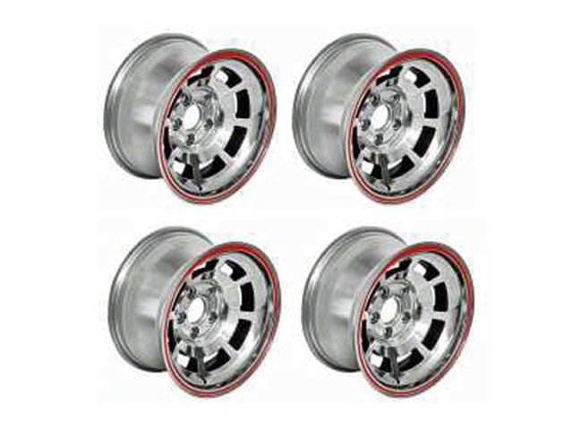 Chevy-GMC Truck Aluminum Replacement Wheel Set-Corvette Pace Car-Style, 5x4.75 BP