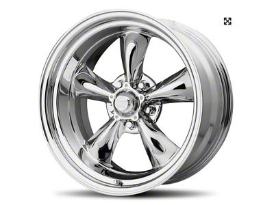 Chevy-GMC Truck American Racing Torq Thrust II Wheel, Chrome, 5x5 Bolt Pattern, 15