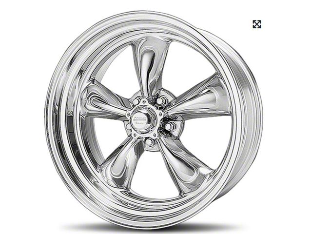 Chevy-GMC Truck American Racing Torq Thrust II Wheel, Polished, 5x5 Bolt Pattern, 15