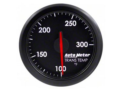 Chevy & GMC Truck AutoMeter AirDrive 2-1/16 Transmission Temp Gauge, 100-300F Black