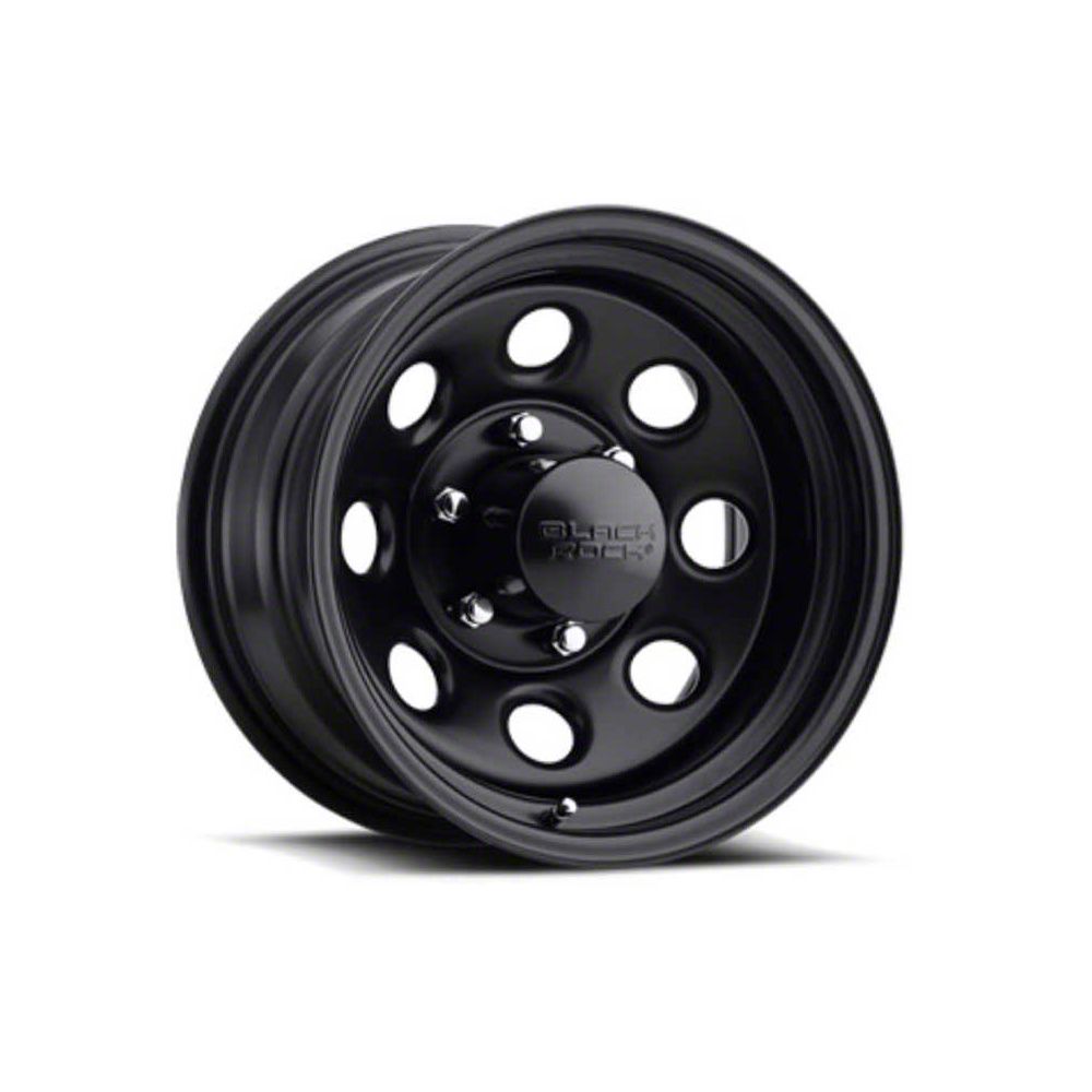 Ecklers Chevy-GMC Truck Black Rock 997 Type 8 Wheel, 15x7 Ecklers Chevy-GMC Truck Black Rock 997 Type 8 Wheel, 15x7