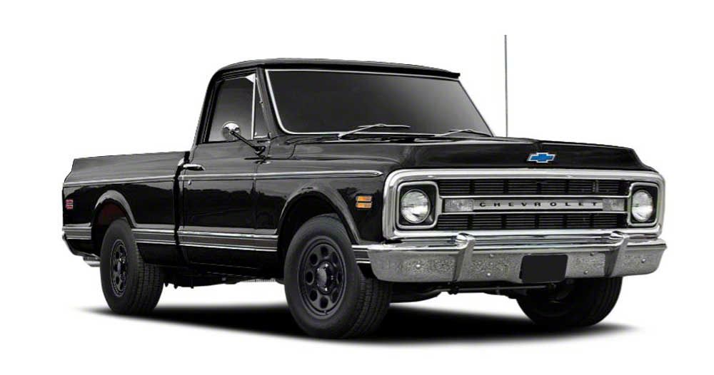 Ecklers Chevy-GMC Truck Black Rock 997 Type 8 Wheel, 17-8 Ecklers Chevy-GMC Truck Black Rock 997 Type 8 Wheel, 17-8