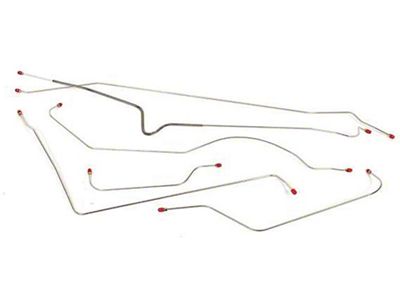 Chevy & GMC Truck Brake Line Kit, Short Bed, Stainless Steel, 1947-1951
