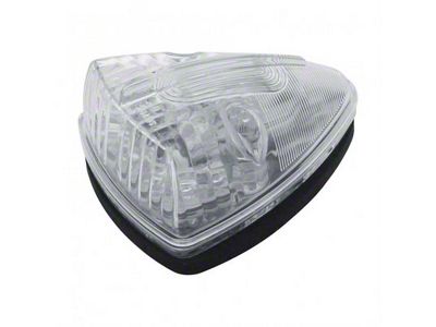 Chevy-GMC Truck Cab Light, 13 Amber LEDs , Clear Lens
