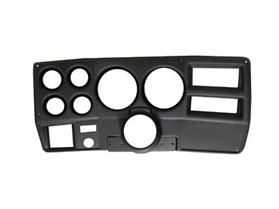Chevy-Gmc Truck Classic Dash 6 Hole 5'' Dash Panel Without Gauges, 1973-1983