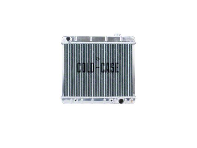 Chevy Or GMC Truck Cold Case Performance Aluminum Radiator, Big 2 Row, Automatic, 1963-1966