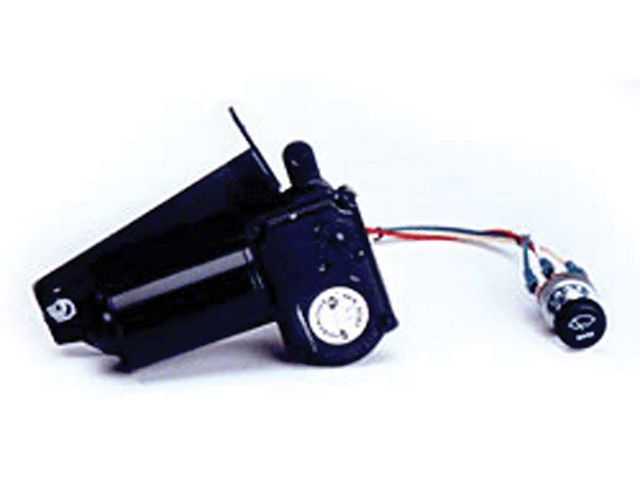 Chevy & GMC Truck Electric Wiper Motor, Replacement, With Delay Switch, 1954-195 51st Series