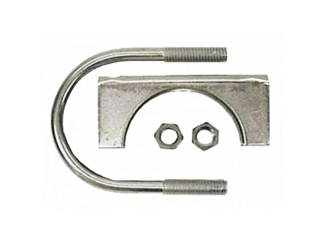 Chevy-GMC Truck Exhaust Muffler Clamp, Stainless Steel, 2