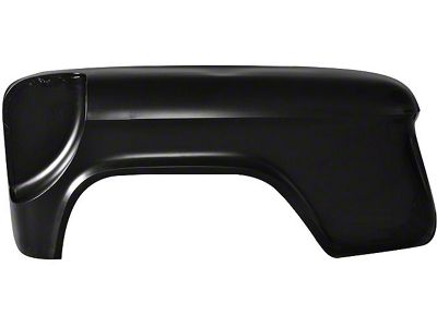 Chevy & GMC Truck Fender, With Spare Tire Cutout, Step Side, Left Rear, 1958-1966