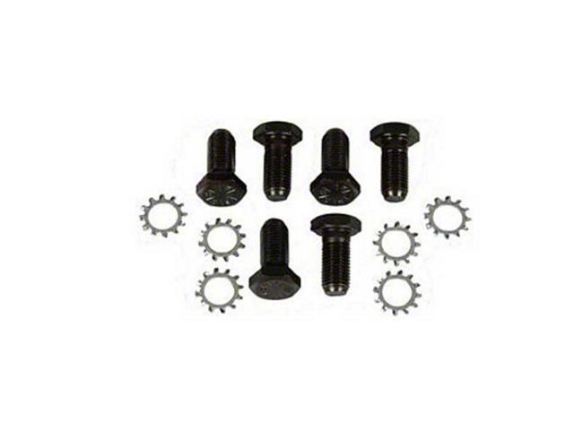 Chevy-GMC Truck Flywheel Crankshaft Mounting Bolt & Washer Set, Manual Transmission