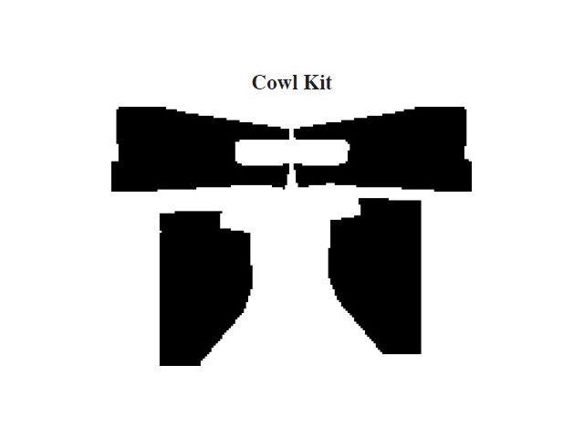 Chevy & GMC Truck Insulation, Quiet Ride, Cowl, 1947-1953