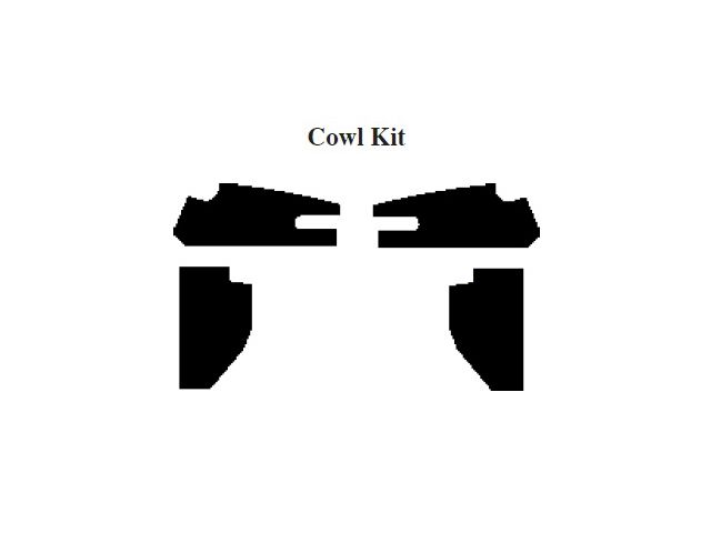 Chevy & GMC Truck Insulation, Quiet Ride, Cowl Kit, Panel Delivery Truck, 1947-1953 (Panel Delivery)